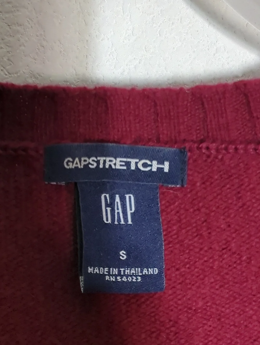 Vintage Gap Womens Sweater y2K Preppy Lambswool Elbow Patches Fall Winter Small